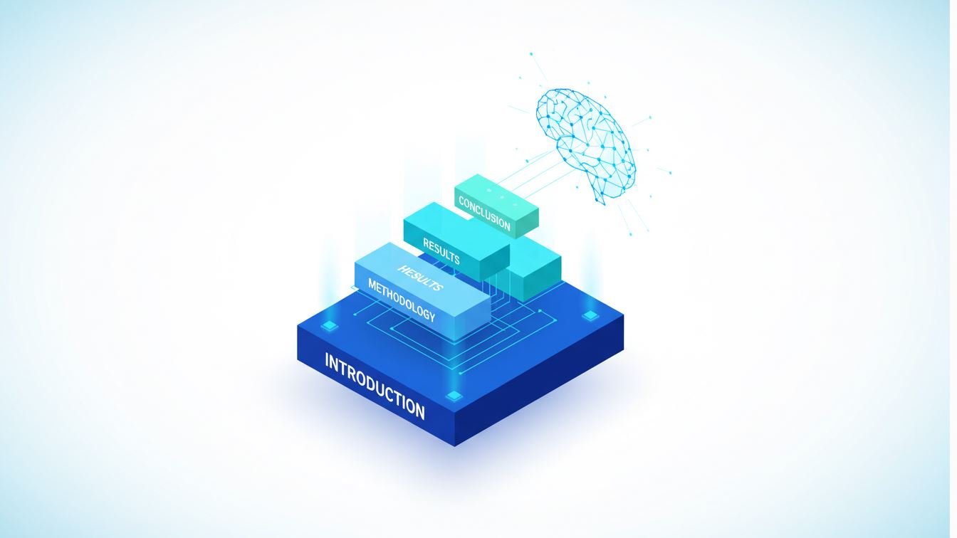 Illustration showing headings strengthening AI comprehension