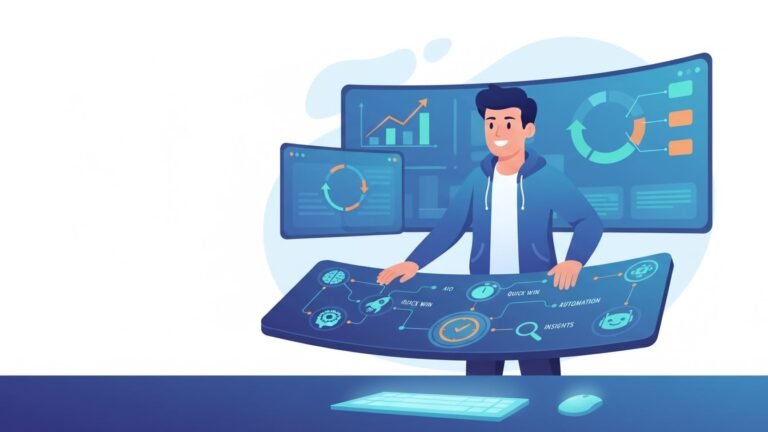 A beginner successfully implementing AIO quick wins strategy