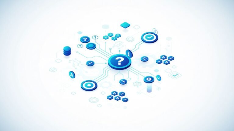 Illustration of automation workflow for FAQ content