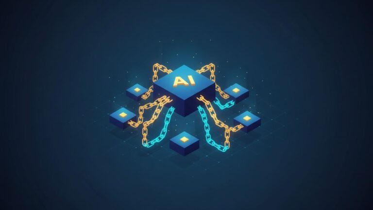 Illustration of backlinks affecting AI algorithm