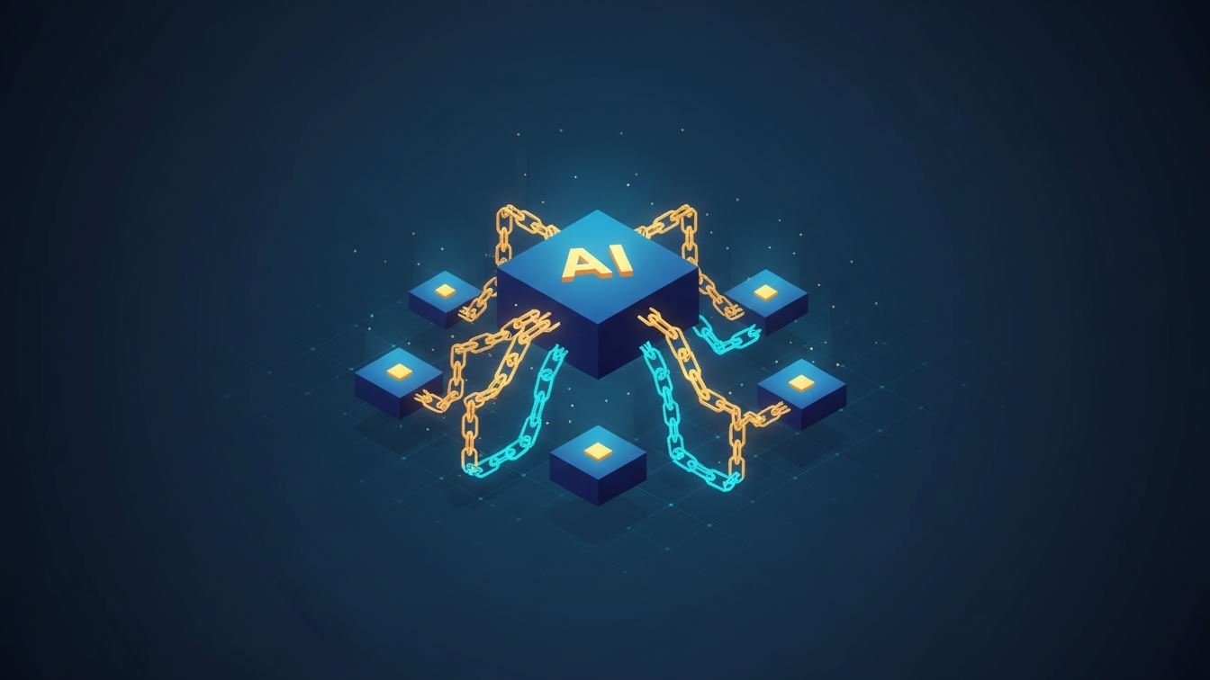 Illustration of backlinks affecting AI algorithm