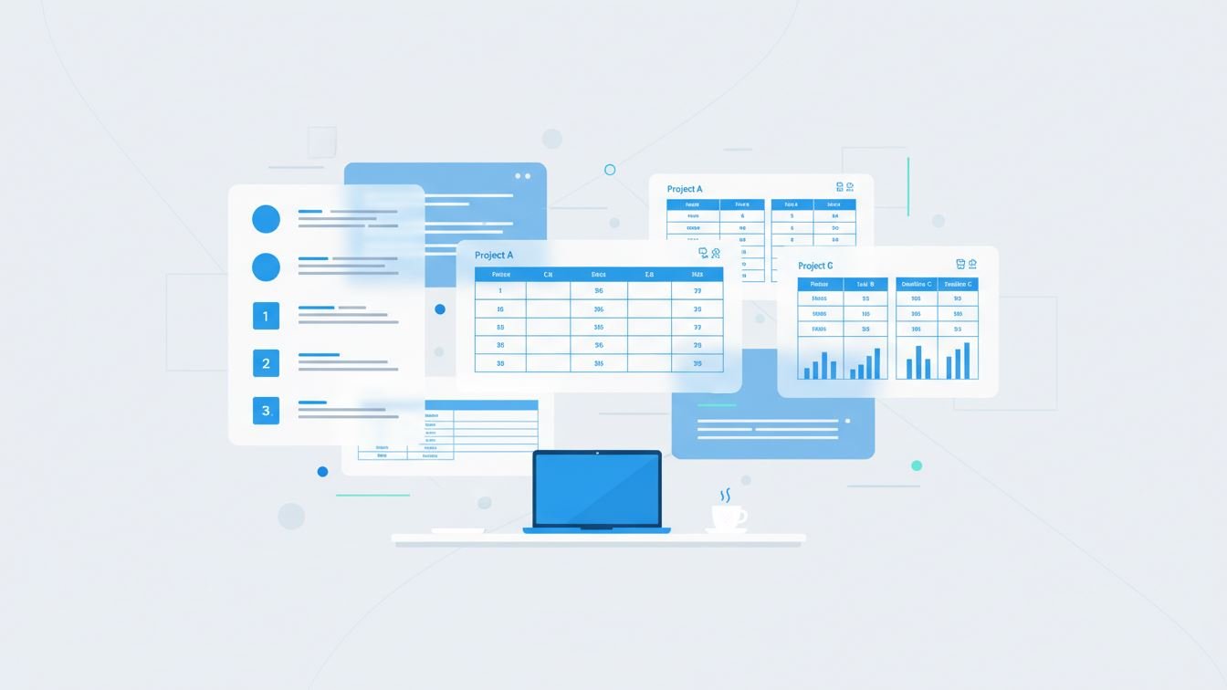 Well-organized lists and tables illustrating formatting techniques