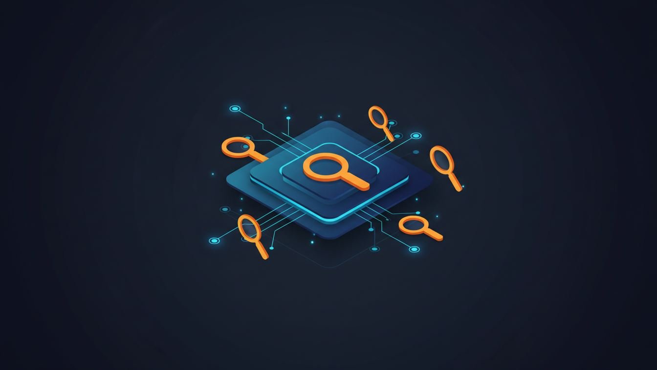 Diagram illustrating search features optimization strategies